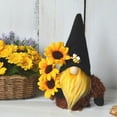 thumbnail image 3 of Bumble Bee Spring Gnome Plush with Sunflower, Tomte Elf World Bee Day Decorations Gifts, Summer Honeybee Gnomes Plushie Ornaments, Swedish Dwarf Figurine Table Honey Bee Gnomes Decor, 3 of 5