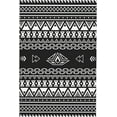 thumbnail image 6 of Geometric Tribal Table Cloth Rectangle - Chic Bohemian Ethnic Table Cover Black White Stripes Triangle Tablecloth Tabletop Decoration for Picnic Banquet Party Kitchen - 60 x 84 Inch, 6 of 6