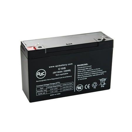 Fortress Best Power Fortress LI 750 BAT-0063 6V 10Ah UPS Battery - This is an AJC Brand (Best Ups For Office Use)