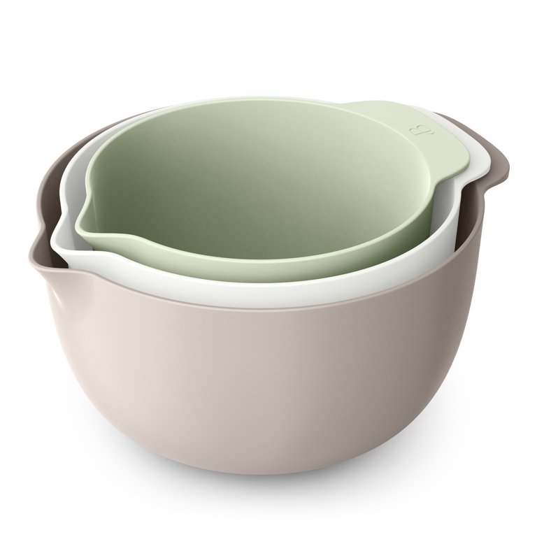 新品未使用 ABC Cooking Studio 3piece bowl set Beautiful 3-Piece Mixing Bowl Set Assorted Colors BPA BPS Recycled