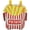fries, variant on Hsqqdc Adults Funny Food Print Outfit Set,One Size for Men Women(Hot Dog)