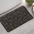 thumbnail image 2 of Black Gothic Skull Bookcase Pattern Bathroom Rugs Mat,Non Slip Microfiber Bathroom Rug,Rubber Backing,Soft Bathroom Mats for Bathroom Floor,Tub and Shower,17x30in(43x75cm), 2 of 5