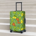 thumbnail image 5 of Travel Luggage Cover Protector - Cucumber ratta flower Anti-Scratch Suitcase Covers Fits 18-32 Inch Luggage, 5 of 5