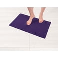 thumbnail image 1 of Alfombra de baño American Soft Linen 43 x 61 cm, 100% algodón, color morado, 1 of 9