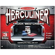 HERCULINER Brush-on Bed Liner Kit, Black, 1 gal