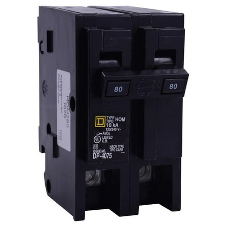 Square D - HOM280CP Homeline 80-Amp Two-Pole Circuit Breaker