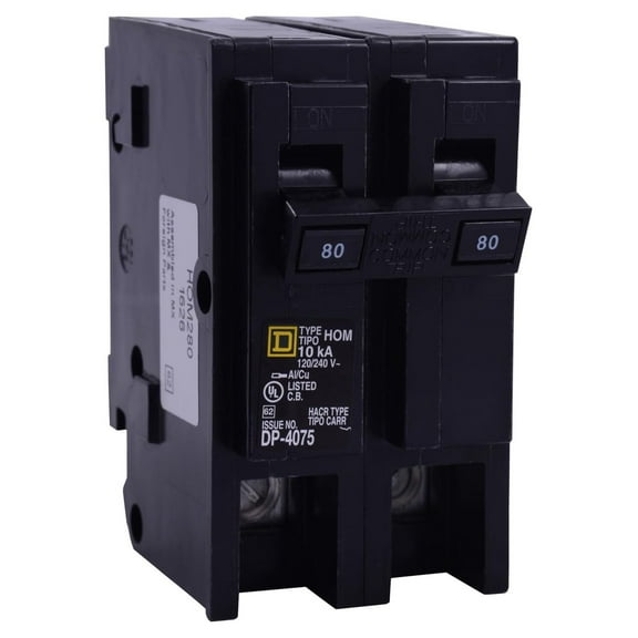 Square D - HOM280CP Homeline 80-Amp Two-Pole Circuit Breaker