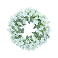 thumbnail image 4 of HOMYL Artificial Wreath Decorative Window Summer Door Farmhouse Porch Patio Front Door white, 4 of 8