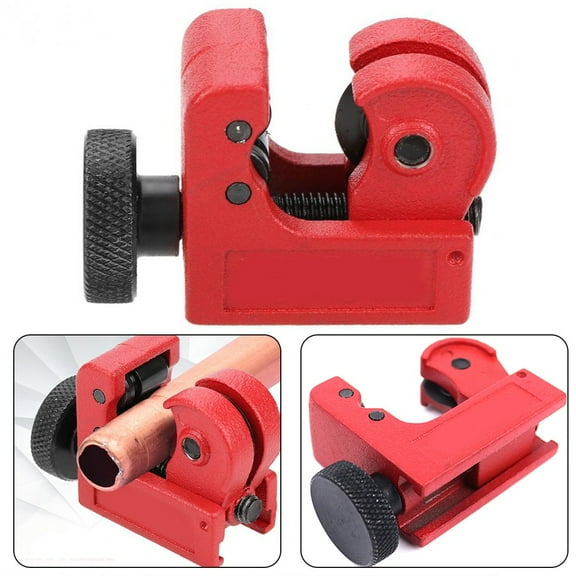 Ana Brake Pipe Cutter Fitment Red Brake Pipe Cutter for Automotive Plumbing Needs 3/16 Copper Plastic Tubes