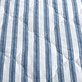 thumbnail image 3 of Stone Cottage Navy Stripes Quilt Set, King - Reversible (3-Piece), 3 of 13