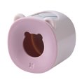 thumbnail image 1 of Inteprter Soporte para cepillo de dientes, soporte para drenaje de cepillo de eléctrico, estante organizador de baño, soporte para cepillo de Juegos de accesorios de baño Rosado Orejas de gato Inteprter HA003612-02, 1 of 1