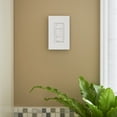 thumbnail image 4 of Lutron Caseta Smart Dimmer Switch for ELV+ Bulbs, 250W LED, White, 4 of 4