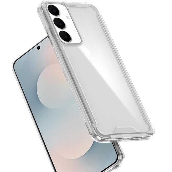 XPM for Samsung Galaxy S26 Phone Case, Clear Colored Shockproof Transparent Hard PC Rubber TPU Hybrid Bumper Shell Slim Protective Cover for Samsung s26 (Clear)