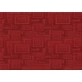 thumbnail image 1 of Ahgly Company Indoor Rectangle Patterned Tomato Sauce Red Area Rugs, 3' x 5', 1 of 1