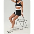 thumbnail image 4 of PISONIC Womens Workout Sets 2 Piece Tennis Sets Skorts Sets Athletic Gym Golf Outfits Tank Top and Skort, 4 of 6