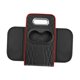 thumbnail image 5 of Cojín para reposabrazos de coche, portavasos, ligero y moderno, organizador para reposabrazos de coche. Rojo negro, 5 of 9