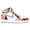 Blush Bloom Sneaker, variant on Floral Sneaker Shape Die-Cut Acrylic Wall Art, 1 Panel, 19 x 10.5, Colored Tropical