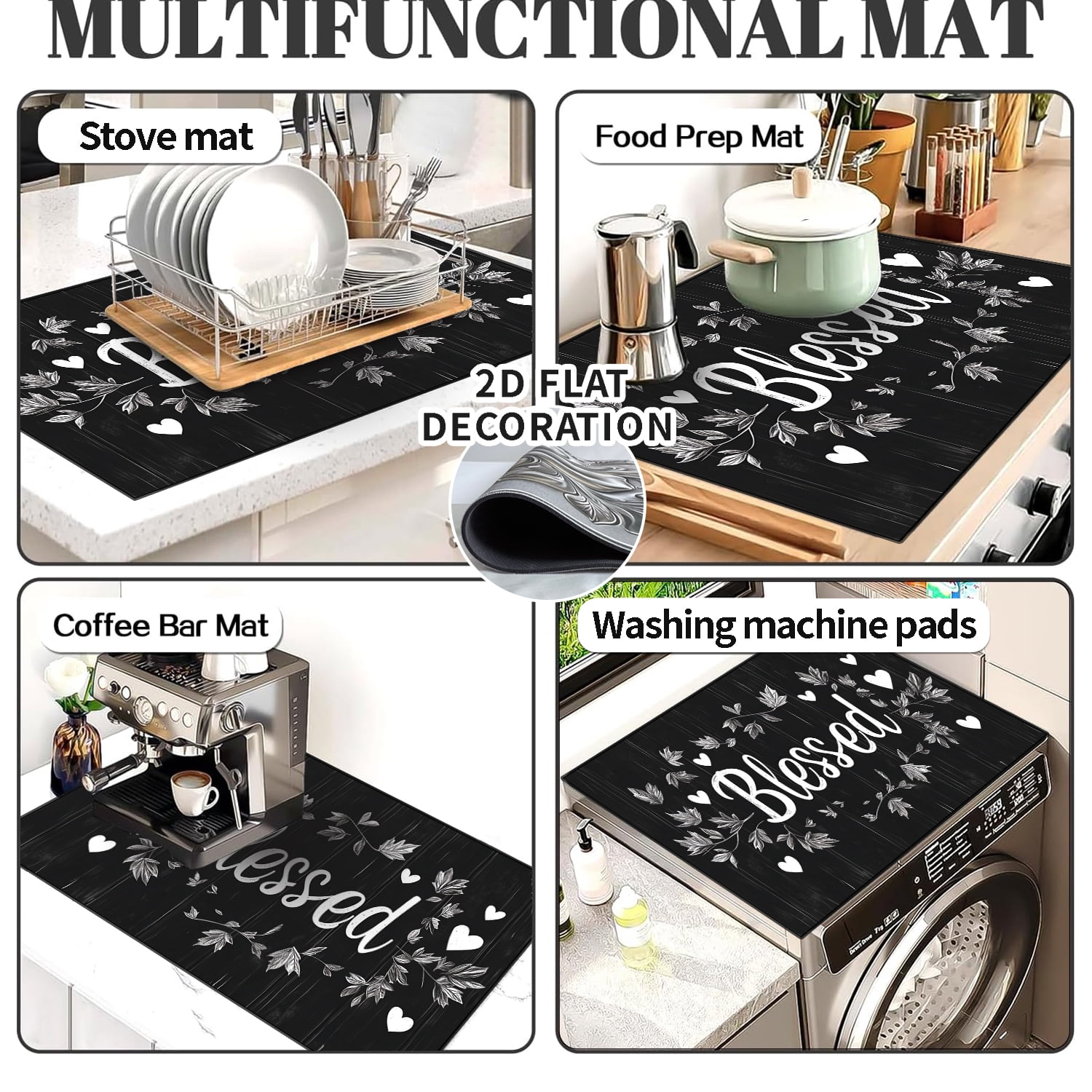 28x20 Inches Stove Top Covers for Electric Stove Black - Stove Top Cover for Electric Stove, Induction Cooktop Protector Stove Top Covers Mat, Prevents Scratching Expands Usable Space