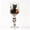 blackcat, variant on Halloween Wine Glass Goblet (Black Cat) | Spooky Halloween Glassware with Ghost Pumpkin Black Cat Witch Designs, Gothic Bar Drinkware for Party & Home Decor