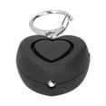 thumbnail image 2 of Falleo Clearance 125dB Self Defense Alarm LED Light Anti Attack Emergency Alert Heart Shape for Elderly Women Kids(Black ), 2 of 5