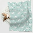 thumbnail image 6 of Rocae Playing Rabbit for Pet Blanket Dog Blanket Cat Blanket Soft Sleep for Small Medium Pet-Small, 6 of 8