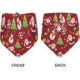 thumbnail image 6 of Christmas Dog Bandanas 2 Packs Adjustable Dog Bibs for Samll Medium Dogs, 6 of 6