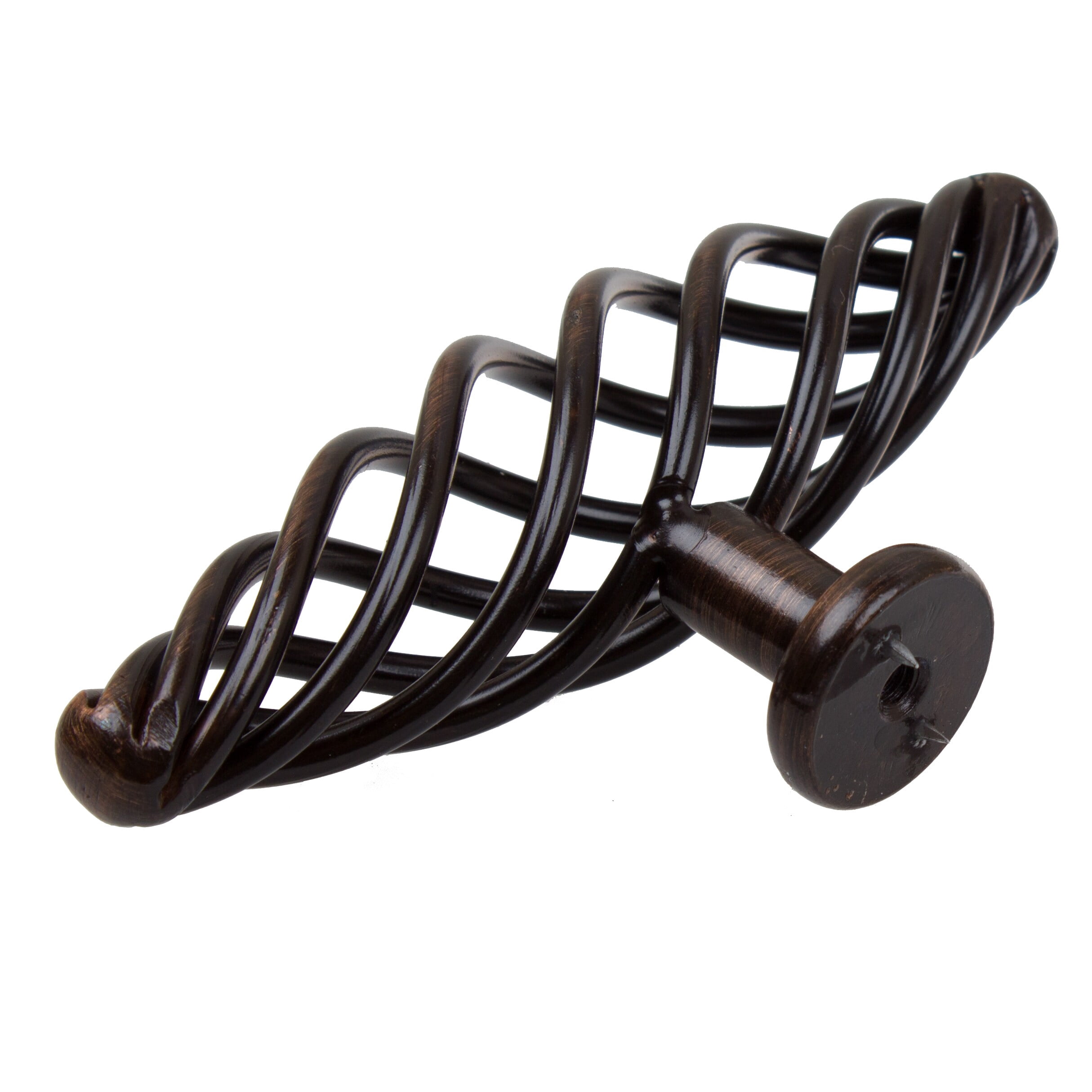GlideRite 3-7/8 in. Classic Oval Twisted Birdcage Cabinet Knobs, Oil Rubbed Bronze, Pack of 25
