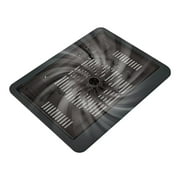 Colcolo Laptop Cooling Pad Black Efficient Support Cooling Fan Portable Laptop Stand