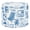 Color 3, variant on Lampshades 2 Pack vintage Patchwork Blue Beige 13"x13"x10" Light Shade for Table Lamps Floor Lamp Shades Lampshade Replacement Easy Assembly