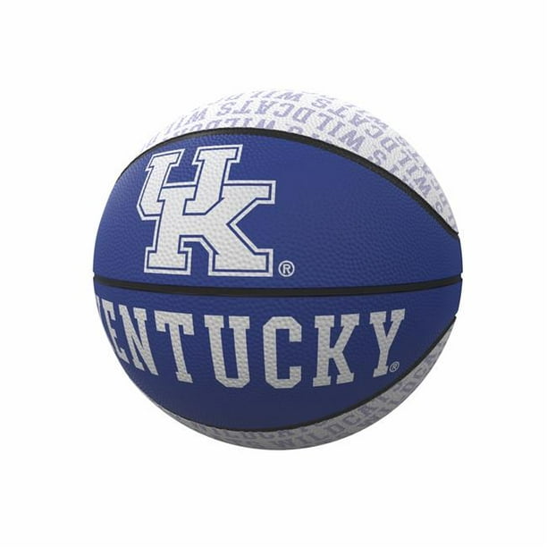Logo Brands 159-91MR-1 Kentucky Répéter Logo Mini-Taille de Basket-Ball en Caoutchouc