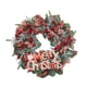 thumbnail image 3 of Fiudx Ofertas de la semana Corona de decoración navideña Corona de ratán tejida Corona colgante para puerta Ventana Corona decorativa para árbol de Navidad Decoración colgante, 3 of 6
