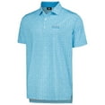 thumbnail image 2 of Men's FootJoy Light Blue Valspar Championship The 19th Hole Lisle ProDry Polo, 2 of 4