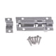 thumbnail image 5 of Pestillo de seguridad para puerta de gabinete de acero inoxidable con perno y tornillos 25 pulgadas, 5 of 6