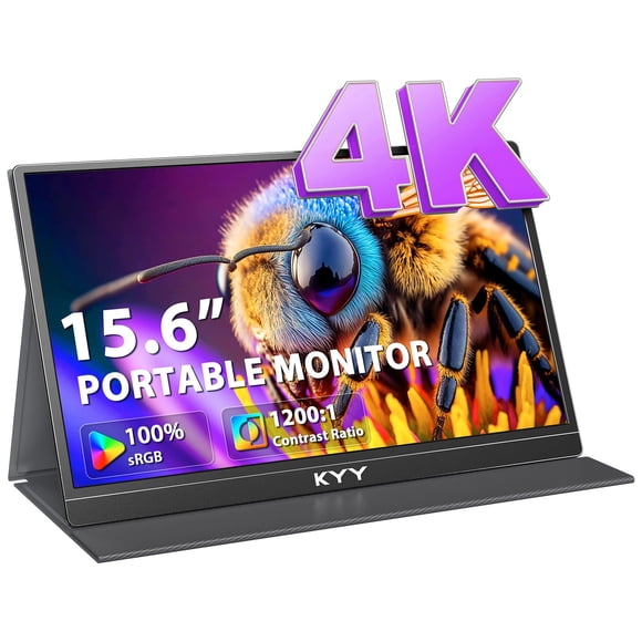 Monitor KYY 15.6" 4K UHD IPS 100% sRGB 400 Nits