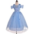 thumbnail image 1 of Disfraz de Princesa Dressy Daisy con Accesorios para Navidad Halloween Talla 6X-8 Color Azul, 1 of 2