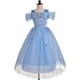thumbnail image 1 of Disfraz de Princesa Dressy Daisy con Accesorios para Navidad Halloween Talla 6X-8 Color Azul, 1 of 2