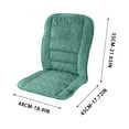thumbnail image 2 of Gumesh Heated Office Chair Cushion - Memory Foam Seat & Back Warmer with Lumbar Support for All-Day Comfort, 2 of 5