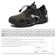 thumbnail image 4 of Zapatos De Senderismo Zapatos descalzos para hombre, de goma transpirable, de secado rápido, para senderismo, ciclismo (verde 45) Hugtrwg Para Estrenar, 4 of 9