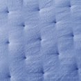 thumbnail image 6 of Kasentex  3-Piece Quilt Set Ultra Soft Microfiber Stone-Washed Lightweight All Season Light Blue King, 6 of 7