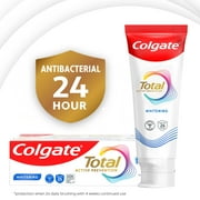 (3 pack) Colgate Total Active Prevention Travel Whitening Toothpaste, Mint, 1.4 oz