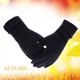 thumbnail image 2 of Guantes cálidos de terciopelo de invierno que no se vierten, guantes de pantalla táctil para montar en bicicleta eléctrica y esquí al aire libre para mujer, 2 of 6