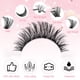 thumbnail image 5 of Extensor de pestañas Lash Clusters Boahankuke D Curl Volume, 5 of 7
