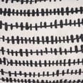 thumbnail image 5 of Mercana Jenna Cream W/ Black Print Linen Lumbar Decorative Pillow Cover, 5 of 10