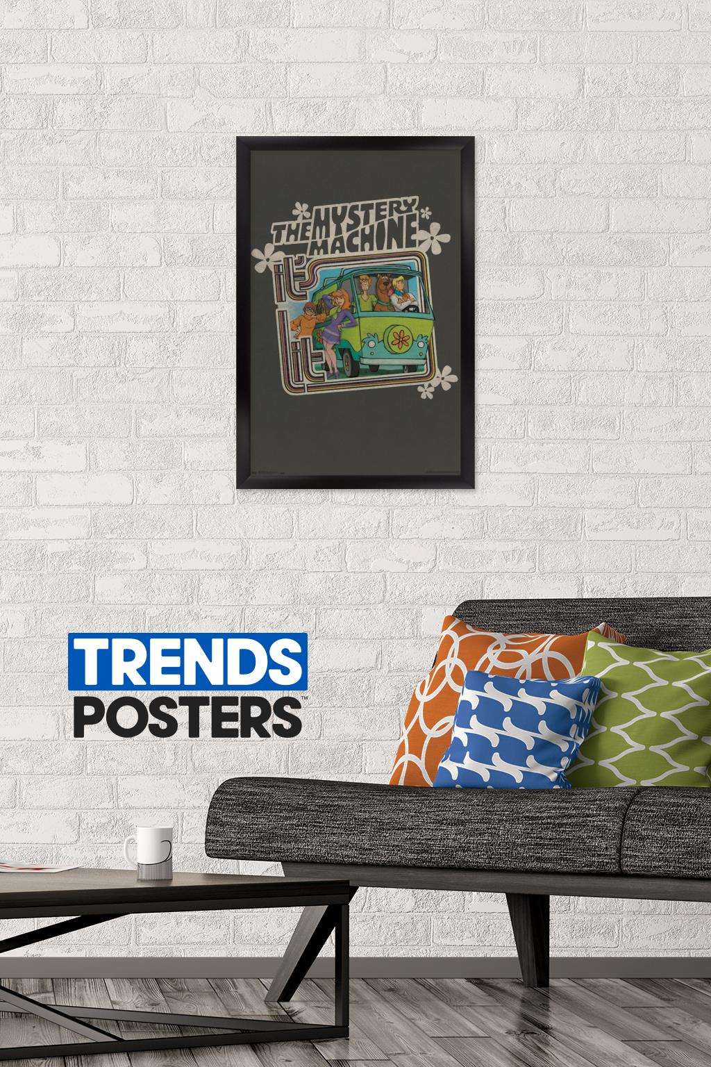 Scooby-Doo - Lit Wall Poster, 14.725" x 22.375", Framed