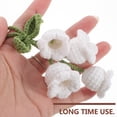 thumbnail image 2 of Cute Crochet Flower Car Hanging Ornament Keychain Charm, 2 of 6