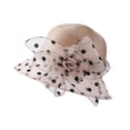 thumbnail image 1 of WEIYLL Chapeau de Soleil pour Femmes Robe Grand Feuille Fleur Visière de Mariée Kaki Décontractée, 1 of 7