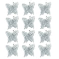 thumbnail image 1 of 12Pcs/Set Widget Décor Creux Simulation PVC Créatif Joyeux Papillon Ornement pour la Maison, 1 of 11