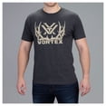 thumbnail image 3 of Camisa Vortex Full Tine de manga corta Charcoal XL, 3 of 4
