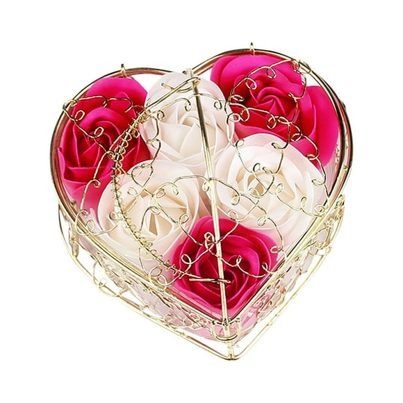 Da rienda suelta a tu historia con este set de 6 rosas de jabón perfectas para San Valentín