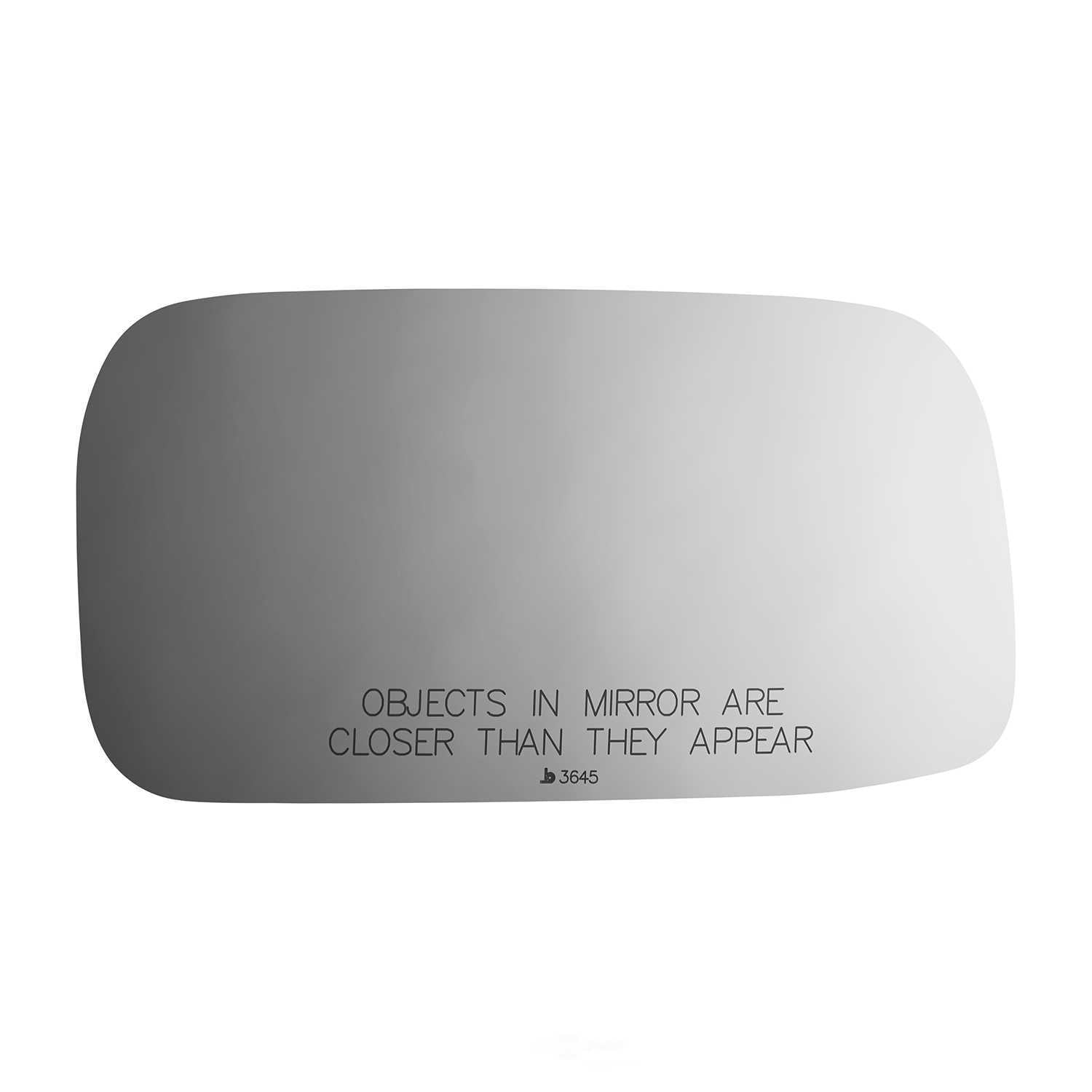 Burco Side View Mirror Replacement Glass - Clear Glass - 3645